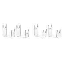 4 Pcs Acrylic Stand for Shofar Clear Shofar Stand,Sword Holder,Sturdy Shofar Horn Stand Christmas Home Office Decor