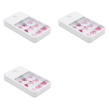 3X 30Ml Sublimation Blanks Bouteilles de Parfum Vide Vaporisateur Atomiseur Cosmétique Pulvérisateur Bouteille Rechargeable