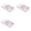 3X 30Ml Sublimation Blanks Perfume Bottles Empty Travel Spray Atomizer Cosmetic Sprayer Bottle Refillable 1