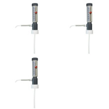 3X Lab Dispenser Economic 5-25 Ml Adjustable Liquid Adder Semi-Automatic Liquid Dispenser with GL45 Adapter