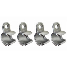 4PCS Bike Trailer Hitch Cup Mount for Chariot Courier Coaster Cadence Stainless Steel Stroller Axle Hitch Cup