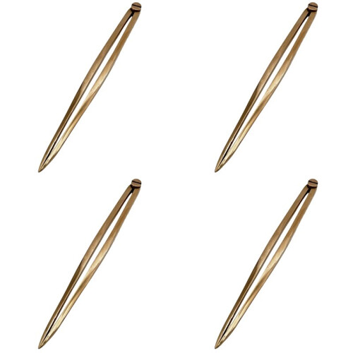 4X Solid Brass 200mm Divider for Architecture and Navigation, Rust-Resistant and Engineered