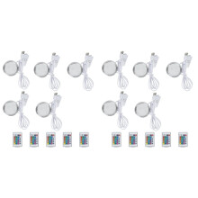 10sets DIY Model for Led Lamp Kit,Led 16 Colors RGB 3D Printer Light DIY Hardware Model Parts Multicolor Led Light Parts