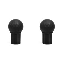 2X Barbell Accessories Barbell Base Bracket Non-Slip Barbell Protective Cover Barbell Base for Home Gym