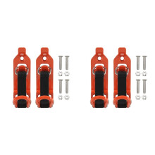 Shovel Mount for Roof Rack, Metal Rubber Clamps, Wall Mounting Brackets, Quick Release Kit, Car Accessories 4Pcs