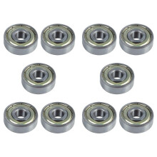 10X Zilveren Metalen 627Z Diepgroefkogellager Kogellager 7 mm X 22 mm X 8 mm