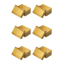 Bottle Sealing Wax Blocks - Resilient and Versatile Bottling Wax for Wine, 24 Wax Nuggets 0.5lb with PTFE-Tape,Gold