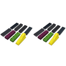 2 Satz 3,5x1 Zoll -Schleifpapier mit Haken und Schleifblock, Assortiert, 400/600/800/1000/1500/2000/3000 Körnungen zum Polieren