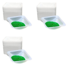 Weegbootjes 100ml Wegwerpbare Plastic Schaaltjes voor Weegschalen, Antistatische Schaaltjes voor Weegschalen, Polystyreen Labschaaltje 300 Stuks