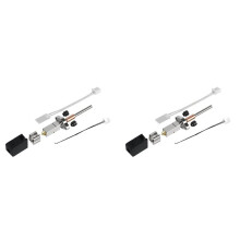 2X Kit de Mise à Niveau Hotend pour K1C Hotend, Buse Remplaçable en Laiton de 0,4 mm pour Imprimante 3D K1 MAX Hotend Kit.