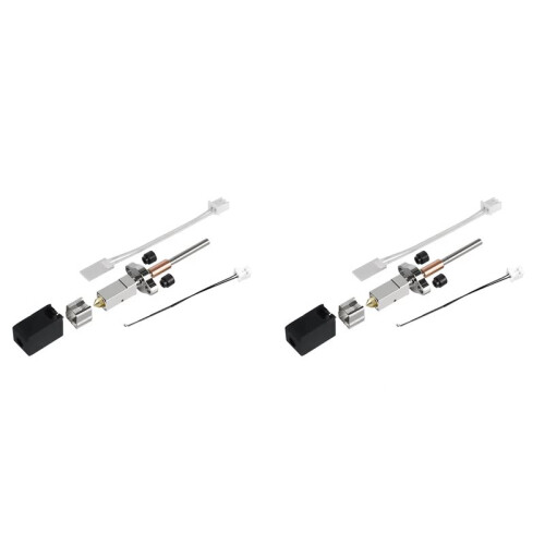 2X Upgrade Hotend Kit for  K1C Hotend Replaceable Nozzle Brass 0.4mm for K1 MAX Hotend Kit 3D Printer 1