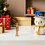 1Gouden Konijn Nutcracker Middelpunt Feestdecor 9