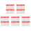100 Pcs Non-Completed Plastic Test Tubes Lab Test Tool with Screw Cap Transparent, 12 x 60mm 1