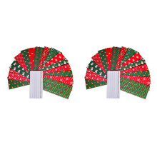 30 Christmas Budget Envelopes + 30 Budget Sheets + 48 White Label Stickers,Wallet Cash Saving System for Money,Receipt