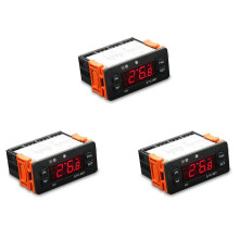 3X ETC-961 Thermostat Temperature Controller Humidity Control Thermometer Hygrometer Refrigeration Alarm 220V NTC Sensor