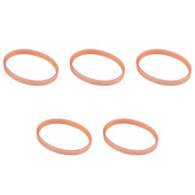 5 x Orange PU-Band Lämplig för Hyvel 1900B