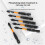 20PCS 50mm PH2 Magnetic  Bit Set  Phillips Impact Batch  Hardness Screwdriver Bit Screw Driver Hand Tool 6