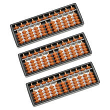 3X Abacus Toy 11 Digits Kid School Learning Math Arithmetic Toy Chinese Traditional Abacus Educational Toys for Children