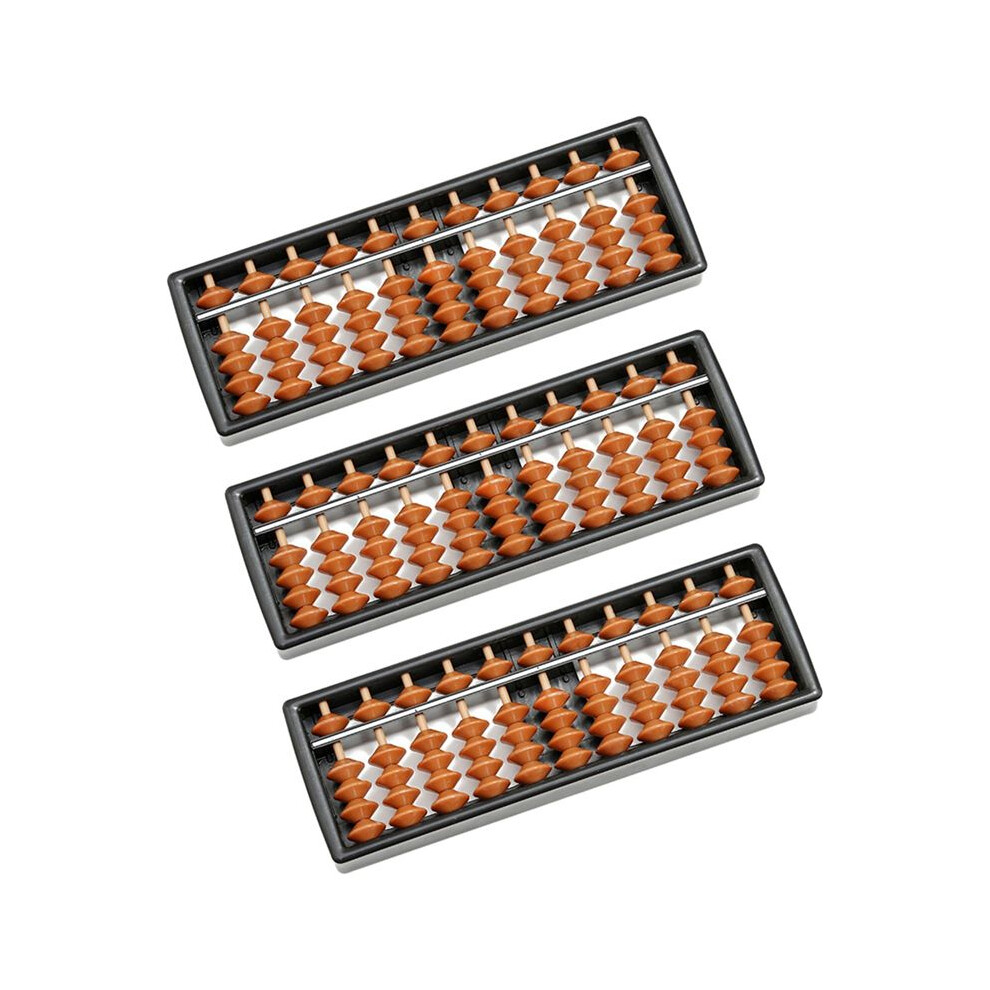 3X Abacus Toy 11 Digits Kid School Learning Math Arithmetic Toy Chinese Traditional Abacus Educational Toys For Children 6031536168678