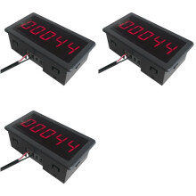 3X RS5135 5 Digits Electronic Counter DC12-24V 0-99999 LED Digital Panel Meter Totalizing Type Electronic Counter