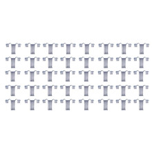 40PCS Photovoltaic Panel Drainage Buckle Surface Plate Solar Panel Water Drain Clip for Solar Panel Draining 40mm