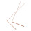 Copper Dowsing Rod Pure Copper 4PCS Divining Rods - for Divining Water, Treasure(A) 9