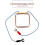 3X Square Coil Copper Coil Electromagnetic Experimental Instrument Physics Teaching Tool Square Coil Instrument 3