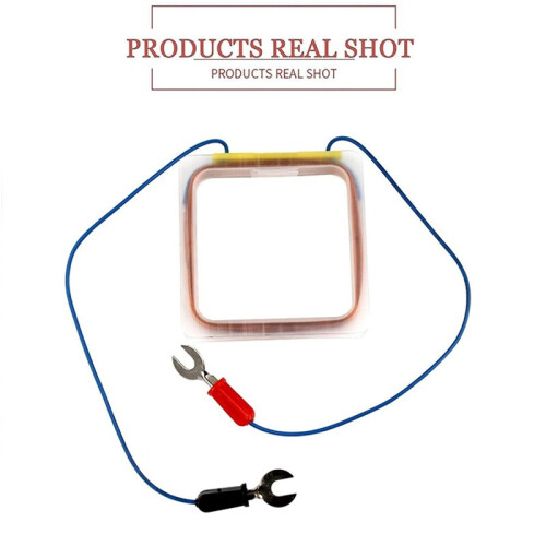 3X Square Coil Copper Coil Electromagnetic Experimental Instrument Physics Teaching Tool Square Coil Instrument 2