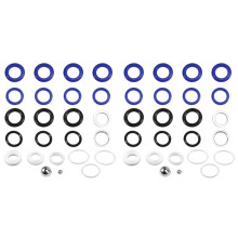 2X 248213 Airless-Farbspritzpumpen-Reparaturpackungssatz, Dichtungsringsatz für 1095 1595 5900 Airless-Farbspritzgerät
