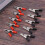 40 Pcs 50mm Plastic Handle Test Probe Metal Alligator Clips 3