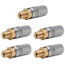 5X Metal Extended PCP Air Charging Quick Release Adapter Socket 1/8 BSP Tool Accessories
