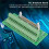 2X IDC40P 40Pin Connector Strip Breakout Board Terminal Block Plug PLC Interface with Bracket, for PLC, DIN Rail Mount 4