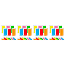 2400 Pièces Bandes de Main étanches Bandes de Poignet Néon pour événements Bracelets de Concert Bracelets Adhésifs pour la Fête