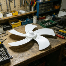 5 Aluminium Ventilatorbladen Voor Huis En Bureauventilatoren