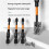 50PCS 50mm PH2 Magnetic  Bit Set  Phillips Impact Batch  Hardness Screwdriver Bit Screw Driver Hand Tool 4