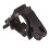2X Quick Release Single Ring Buckle Clamp Quick Release Clamp Tube Pipe Quick Release Clamp Black 5
