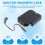 5X 12V 2A Electric Magnetic Lock Fail Safe Holding Force Electromagnetic Door Access Control System Cabinet Boxes 5