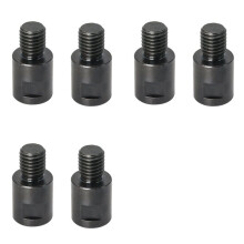 6 Stück 5/8 Zoll-11 auf M14 Adapter Winkelschleifer Gewindekonverter Adapter Schaftverbinder für Diamantkernbohrer