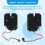 5X 12V 2A Electric Magnetic Lock Fail Safe Holding Force Electromagnetic Door Access Control System Cabinet Boxes 6