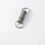 2X Titanium Quick Release Keychain Buckle - Key Ring for Outdoor Use, Compact 8
