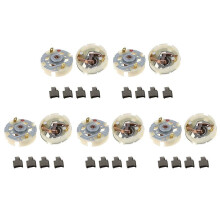 10x RS550 Moteur Support de Brosse en Carbone Brosse de Chargement Perceuse Tournevis ÉLectrique Support de Brosse pour RS545 555550