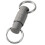2X Titanium Quick Release Keychain Buckle - Key Ring for Outdoor Use, Compact 2