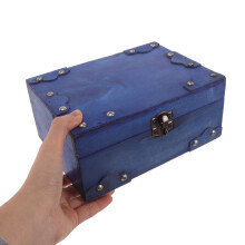 1Small Sieradenkistje Met Retro Slot En Organizer