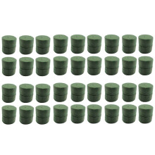 72Pcs DIY Flower Arrangement Kit Green Round Wet Floral Foam Wedding Aisle Flowers Party Decoration