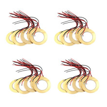 40 PièCes PiéZoéLectrique PiéZoéLectrique Plaque de Plaquette en CéRamique DiamèTre 27Mm pour Haut-Parleur Buzzer
