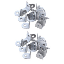 40Pcs 20mm x 20mm Support de Tablette de Coin à 90 DegréS