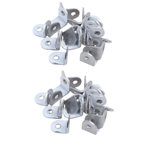 40Pcs 20mm x 20mm Support de Tablette de Coin à 90 DegréS