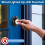 2X Door Bell Button, Metal Round Doorbell Button Wired Lighted  LED Door Buttons Replacement Solid Iron Doorbell 4