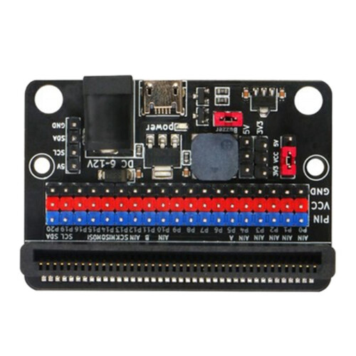 Carte D'Extension 3 Pièces pour Extension Microbit GPIO Python IO : Bit 5 V avec Buzzer Passif Intégré 1