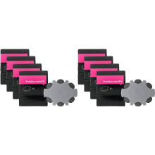 Kit de Limpeza Transparente de Reposição ProWax MiniFit para Aparelhos Auditivos Oticon (Pacote com 8)